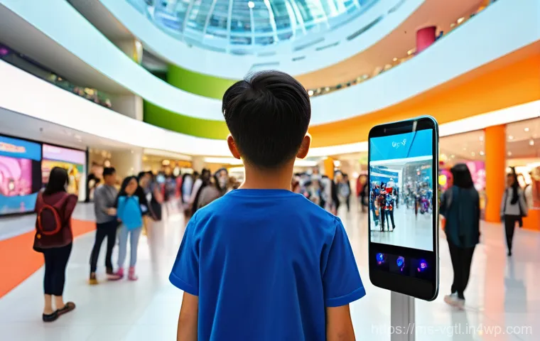 증강 현실을 통한 고객 참여 증대 - **Prompt:** A happy young Malay family, consisting of a father, mother, and their toddler, is active...